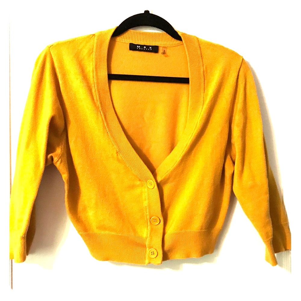 Mustard Cardigan
